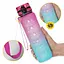 Пляшка для води 4FIZJO спортивна 1000 мл 4FJ0630 Pink/Sky Blue (P-5905973400770) - мініатюра 4