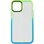 Чохол Epik TPU+PC Fresh sip series для Apple iPhone 14 Plus 6.7 Бірюзовий/Лимонний - мініатюра 2