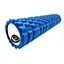Масажний ролер EasyFit Grid Roller 60 см v.3.1 синій (EF-2037-BL) - мініатюра 1
