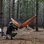 Гамак одноместный с москитной сеткой и тентом Naturehike NH20ZP092 Shelter camping 75D (Оранжевый) - миниатюра 5