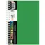 Блокнот А4 АП-1501(Green) 40 аркушів, пружина збоку - мініатюра 1
