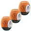 Набор мастурбаторов Satisfyer Masturbator Egg Crunchy 3 шт. белый - миниатюра 1