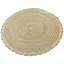 Килимок для сервірування круглий Eurogold бежевий 38 см (2856) - мініатюра 1