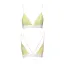 Спортивный топ с двойными бретелями Passion PS007 TOP yellow L - миниатюра 3