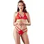 Комплект білизни Cottelli Lace Set M червоний - мініатюра 1