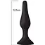 Анальна пробка з присоскою Mai Attraction Toys №34 Black - мініатюра 2