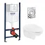 Комплект унитаза с установкой 4 в 1 Grohe Solido Surf UA38971574A - миниатюра 1
