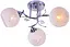 Декоративная люстра V XA1081/3 Chrome на 3 плафона - миниатюра 1