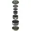 Набор посуды Bo-Camp Explorer 4 Pieces 19 Hard Anodized серый/зеленый (DAS302733) - миниатюра 3