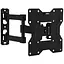 Настенный крепеж LCD/Plasma TV 15-42" Walfix R-354B цвет черный, до 35 кг, VESA: 200x200 мм, наклон: -10º ~ +3º, поворот: до 180 - миниатюра 1