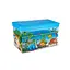 Корзина для игрушек MR 0362 Динозаврики, Голубой - миниатюра 1