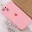 Чехол Silicone Case Full Camera Protective AA для Apple iPhone 14 Plus 6.7 Розовый/Light pink - миниатюра 4