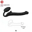 Безремневой страпон Strap-On-Me S 24 см черный - миниатюра 7