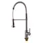 Змішувач для кухні з виливом пружина Mixxus Premium Spring 017 graphite MI6952 Графіт - мініатюра 5