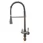 Смеситель для кухни на две воды с гибким изливом Koer KB-72025-07 KR5016 Графит - миниатюра 6