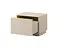 Тумба прикроватная Perfect Home Роял / Royal S54 с 1 ящиком Бежевый (PFH-091296) - миниатюра 2