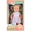 Лялька Miniland дівчинка блондинка зеленоока в одязі 38 см подарункова коробка (33208) - мініатюра 1