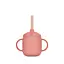 Чашка силіконова 3 в 1 Suavinex Colour Essence з носиком та трубочкою +6 місяців 270 мл рожева (402900) - мініатюра 5
