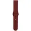 Ремінець Silicone 20 mm Watch Active/Galaxy S4 42 mm/Gear S2/Xiaomi Amazfit Burgundy - мініатюра 1