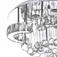 Люстра потолочная Brille хрустальная LED 72W WW+NW+CW CH (BR-989C/1) - миниатюра 2