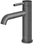 Смеситель для умывальника Kohlman Axel graphite низкий QB105AG Графит - миниатюра 1