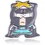 Значок професора Хаосу Баттерса Південний парк South Park animated SP24.01 - мініатюра 2