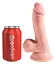 Фаллоимитатор King Cock Plus 6.5 Triple Density Cock With Balls 20.3 см телесный - миниатюра 3