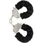 Наручники Toy Joy Furry Fun Cuffs 28 см чорний - мініатюра 1