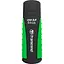 USB Flash накопичувач Transcend 64GB JetFlash 810 USB 3.0 black green (TS64GJF810) - мініатюра 1