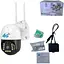 Камера внешнего видеонаблюдения HandyHeat 4G Sim V380 PRO Уличная IP видеокамера 66 с ночной съемкой - миниатюра 5