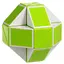 Змейка Рубика бело-зелёная в коробке (Smart Cube Snake White and Green in box) (SCT404) - миниатюра 1