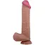 Фалоімітатор Pretty Love Sliding Skin Bendable 10.2'' 26 см коричневий - мініатюра 1