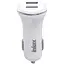 Автомобільний зарядний пристрій Inkax CC-12 2USB 2.1A microUSB White (av087-hbr) - мініатюра 2