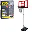 Баскетбольне кільце MR 0801 висота 145-205 см - мініатюра 1