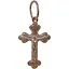 Золотий хрестик Golden Time Розп'яття Христа. П-189 - мініатюра 1