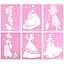 Набір спрей-ручок Disney Princess з трафаретами (DP22364) - мініатюра 8