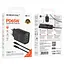 Сетевое зарядное устройство с кабелем Borofone BA87A Flare star PD65W+QC3. 0 charger set(C to C) черный - миниатюра 2