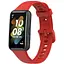 Ремінець DK для Huawei Band 7 Silicone Sport Band Classic (red) - мініатюра 2