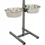 Стойка с мисками для собак Trixie 2 x 2,8 л / 24 см, h=50 см - миниатюра 1