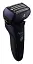 Бритва електрична Panasonic сіткова чорно-синя (ES-LV67-A820) - мініатюра 4