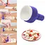 Вареничниця механічна ручна прес форма для вареників машинка для вареників Фіолетовий, Kitchette 86342 - мініатюра 2