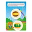 Розвиваюча книжка "Кумедна їжа: Частина та ціле" 873008 багаторазові наклейки - мініатюра 4