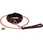 Ошейник с поводком Liebe Seele Wine Red Curved Collar - миниатюра 1