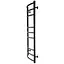Полотенцесушитель UNIO LDE W 1000-500-9 BLK Лестница Дуга Элит черная (21552) - миниатюра 3