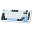 Клавіатура MageGee MK-Star 75 Brown Switch Black/White/Blue (6971969727953-UA) [159845] - мініатюра 1