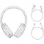 Наушники Baseus Encok Wireless headphone D02 Pro White - миниатюра 6