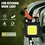 Мини фонарик брелок WD COB Rechargeable Keychain light с открывалкой и магнитом светильник аккумуляторный - миниатюра 7