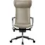 Офисное кресло GT Racer X-003F Leather, темно-бежевое (X-003F LEATHER Dark Beige) - миниатюра 6