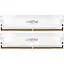 Память для настольных компьютеров Crucial 32 ГБ (2x16 ГБ) DDR5 6000 МГц Pro Overclocking White (CP2K16G60C36U5W) - миниатюра 1