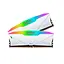 Модуль памяти DDR4 2х8 ГБ/3200 Apacer NOX RGB White (AH4U16G32C28YNWAA-2) - миниатюра 1